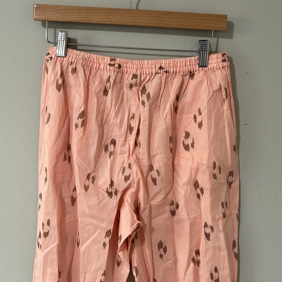 Eberjey Organic Sandwashed Cotton
Printed Long PJ Set Animal Spot Rose Sz S NEW - Picture 10 of 12